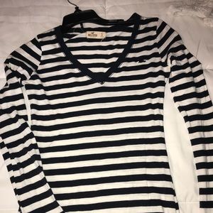 Hollister Long Sleeve Striped Shirt